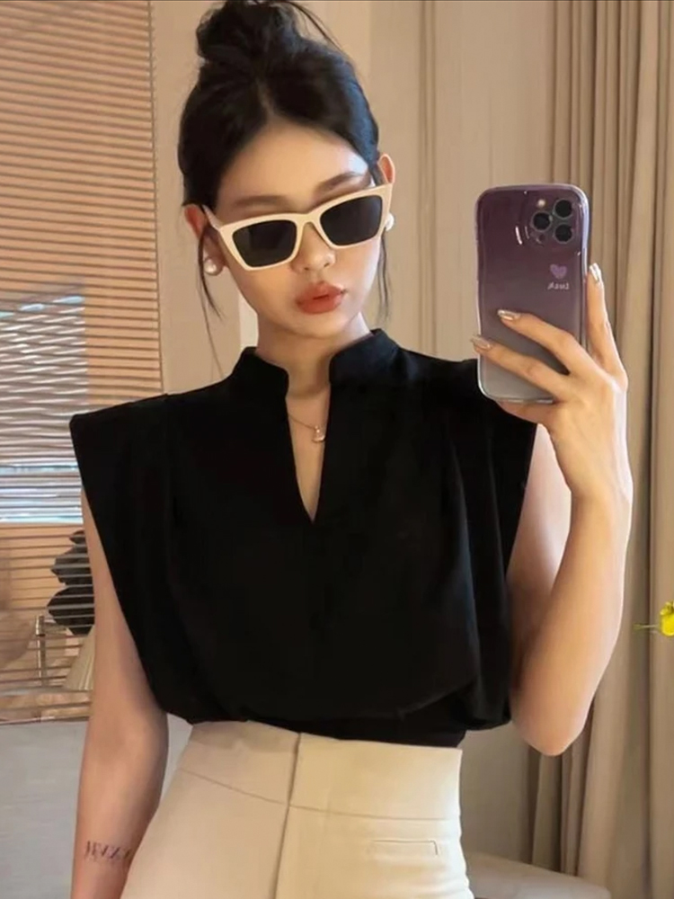 Retro Stand Collar Short Sleev - đánh giá và giá Summer Clothing Brands