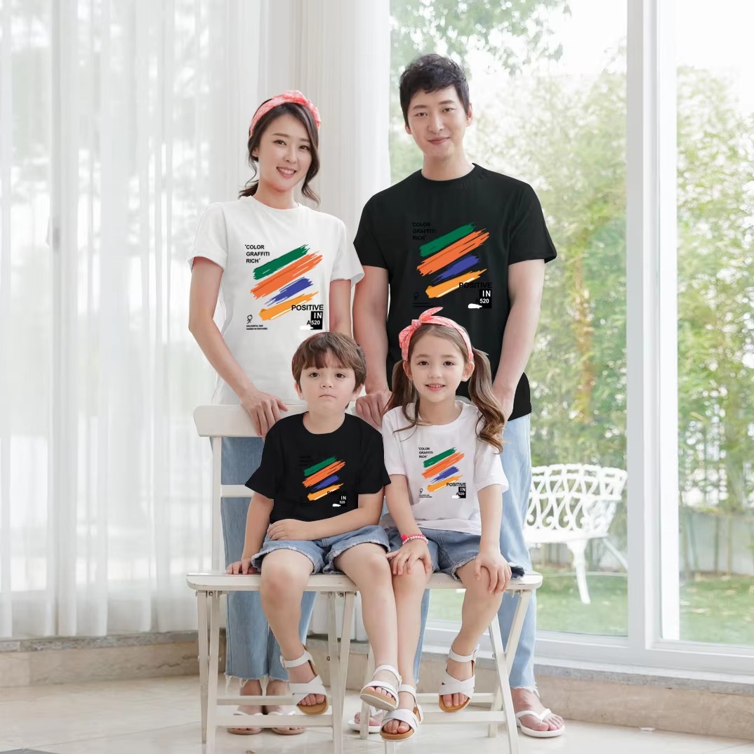 Family Look T Shirts 2026 Summ - đánh giá và giá Summer Clothing Drawing