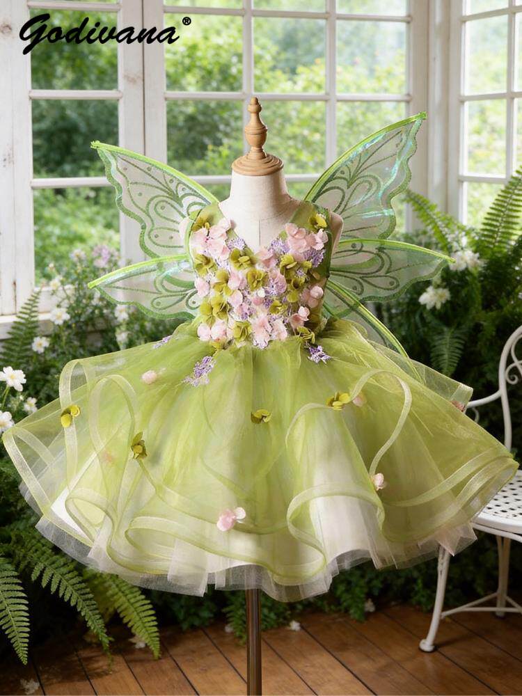 Sweet Baby Girls Butterfly Win - đánh giá và giá Summer Clothing Baby Girl