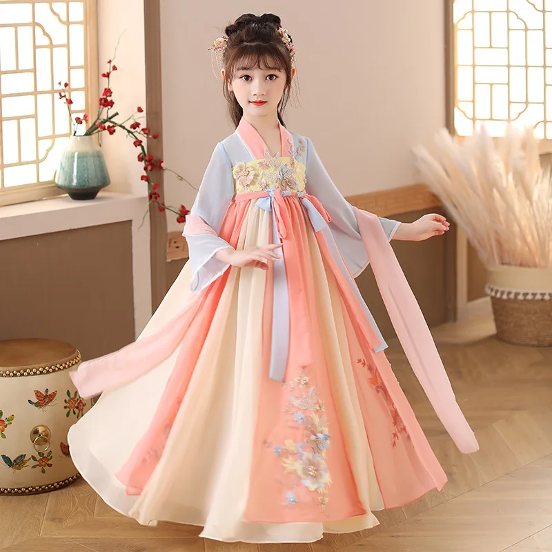 Summer Children Hanfu Dresses  - đánh giá và giá Summer Clothing Baby Girl